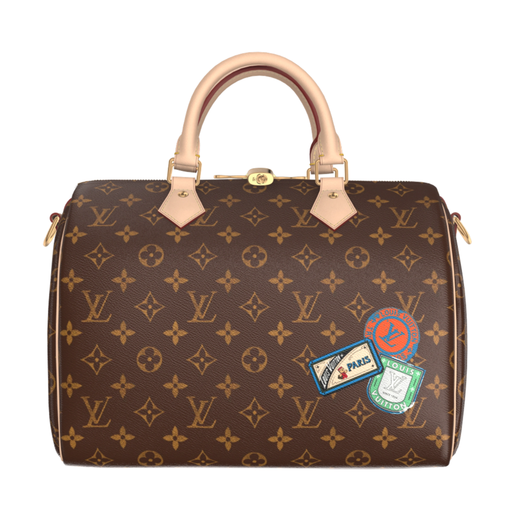 P01920 Customizable Speedy Bandoulière 30 Mon Monogram