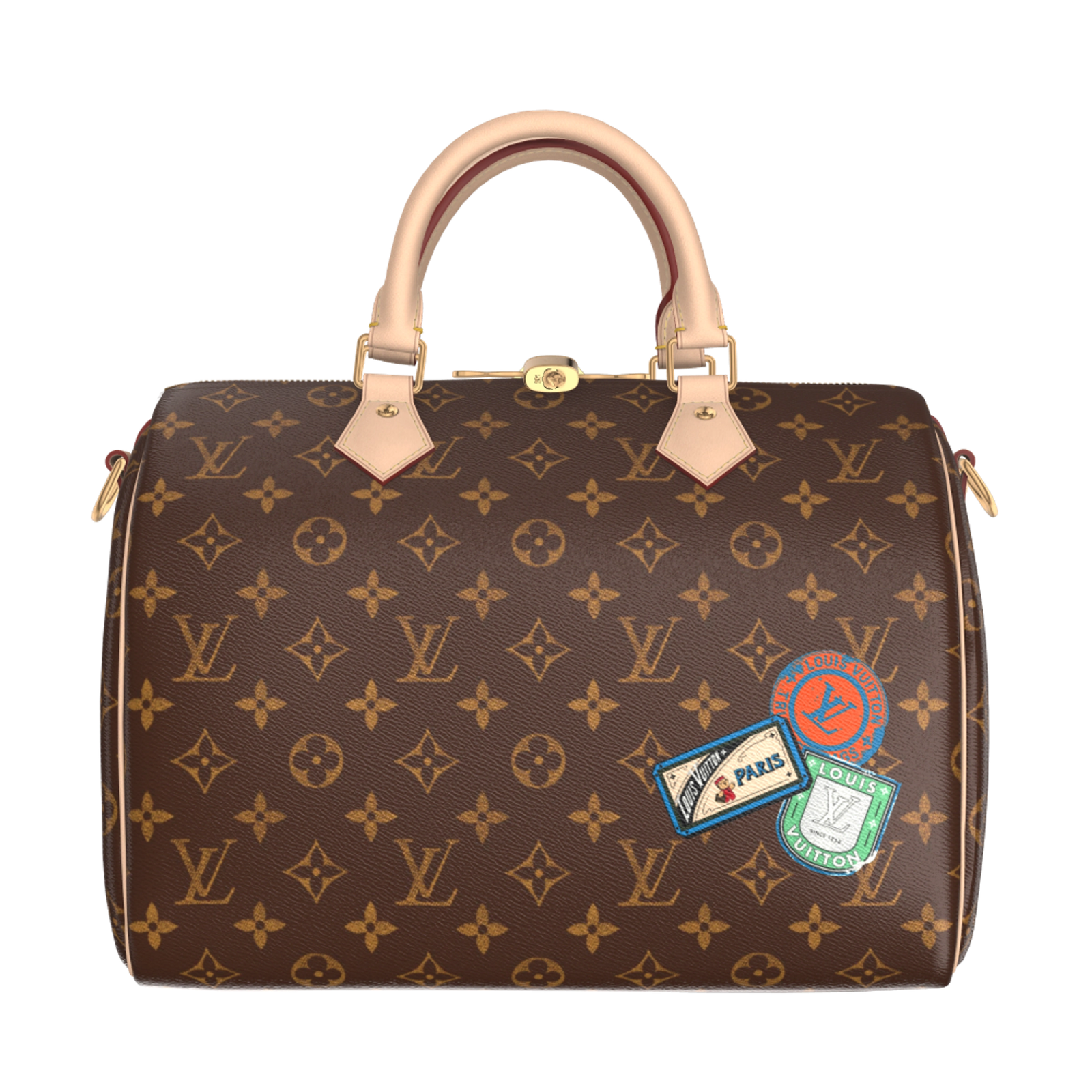 P01920 Customizable Speedy Bandoulière 30 Mon Monogram