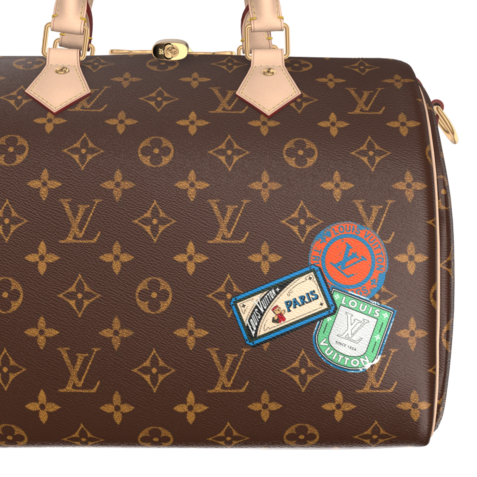 P01920 Customizable Speedy Bandoulière 30 Mon Monogram - Image 5